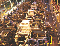 英国MG Rover 汽车总焊线
UK MG Rover Automobile Welding Line